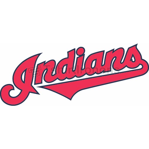 Cleveland Indians T-shirts Iron On Transfers N1556 - Click Image to Close